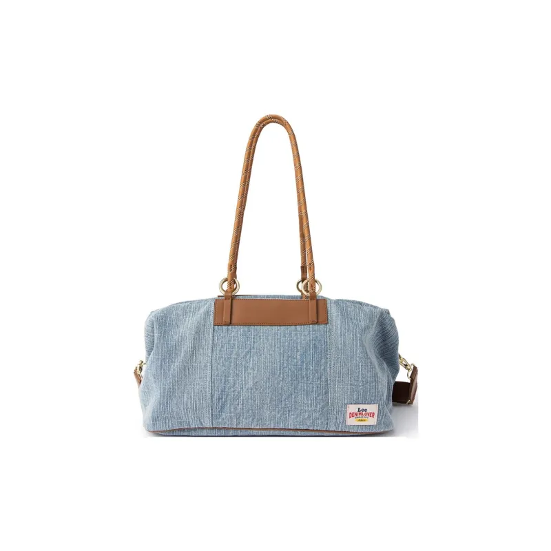 Lee Fabric Handbag Regular Unisex Washed Light Blue-2