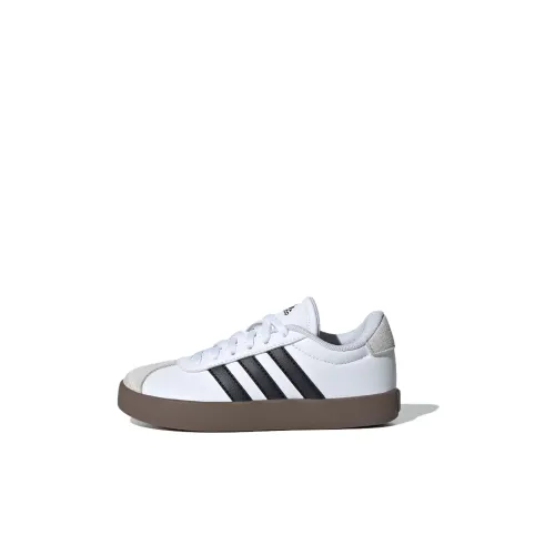 adidas VL Court 3.0 K 'White Black Gum'