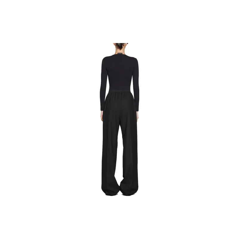 Balenciaga Elastic Pants 'Black'-4