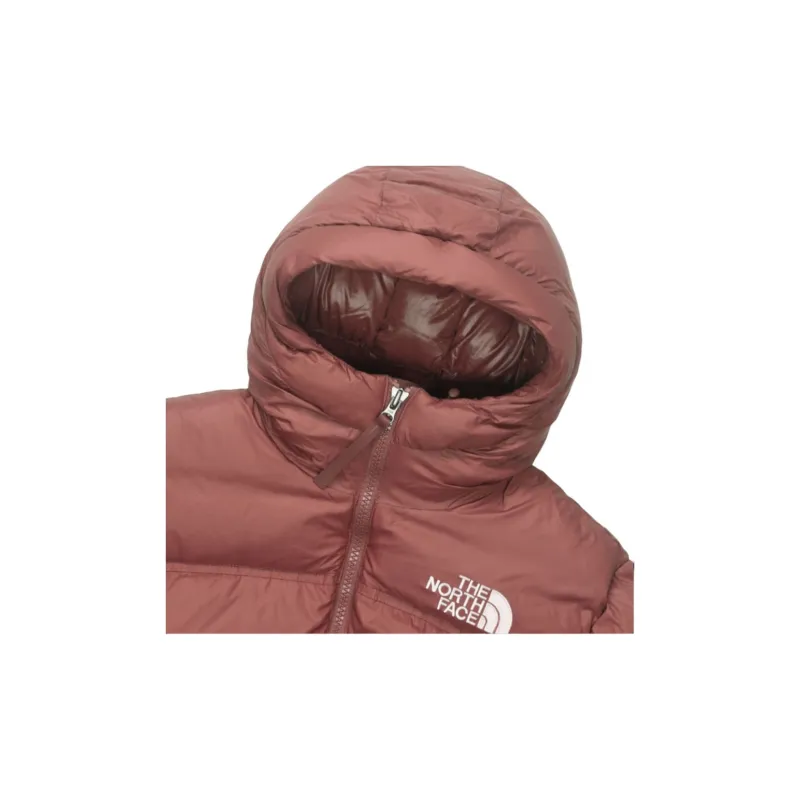 THE NORTH FACE Nuptse Down Jacket Women's Cameo Brown Pink-2
