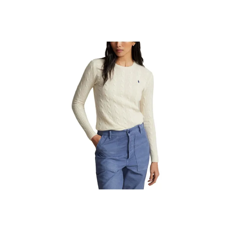 Polo Ralph Lauren Pony Embroidered Cable Knit Jumper-3