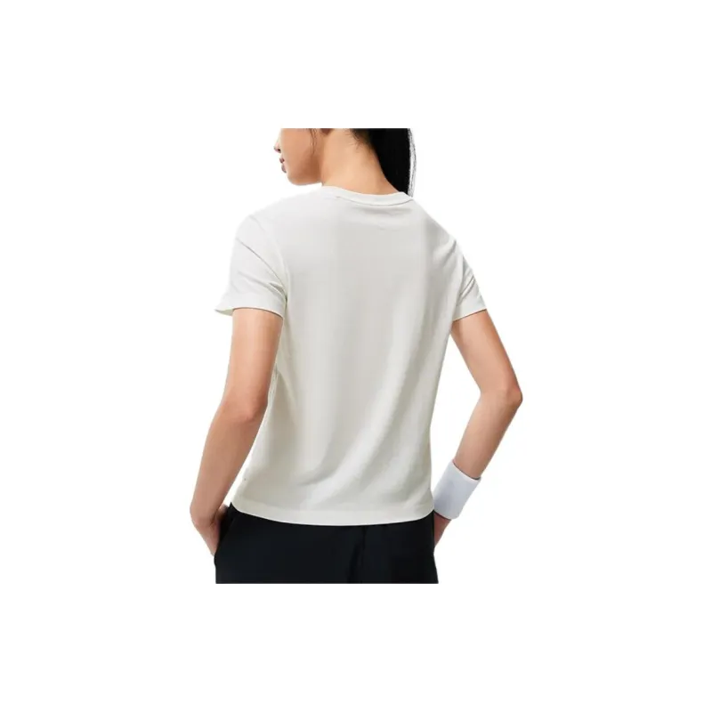 LiNing Fitness Series T Shirt Women's Ivory-2