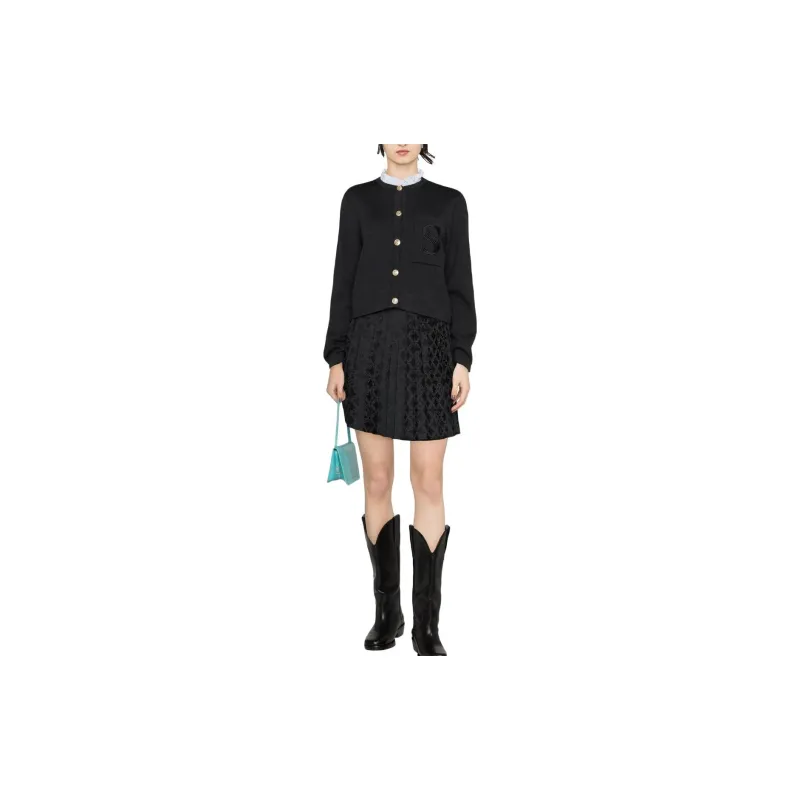 Sandro Knitwear Women's Carbon Gray-2