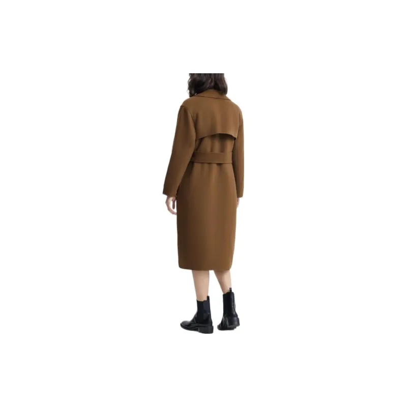 THEORY Velvet Jackets Women's Brown-2