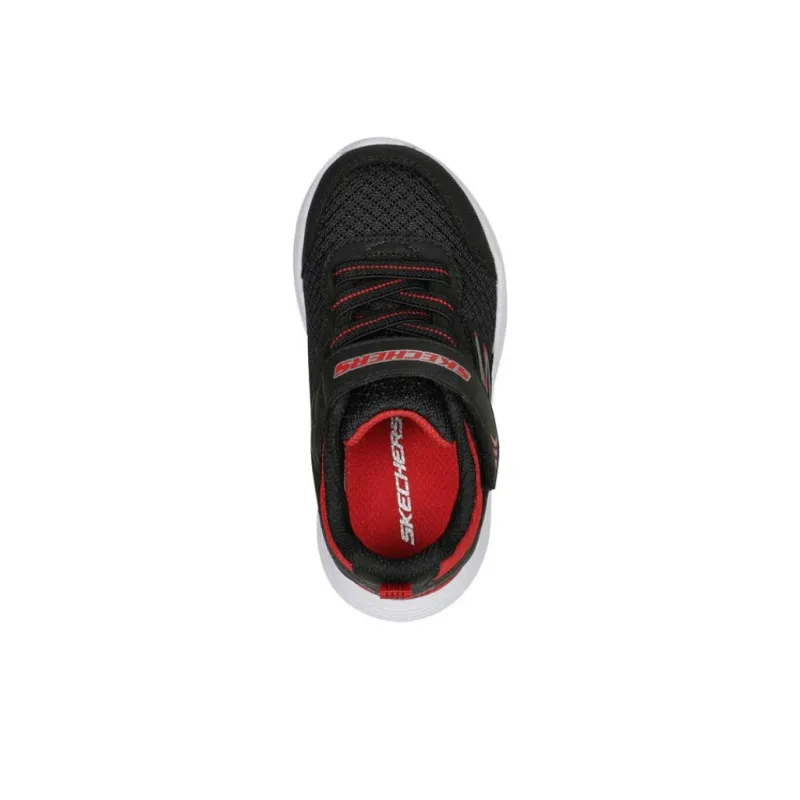 Skechers Arch Fit Cushioning Wear-Resistant Low-Top Kids' Running Shoes Black Red Kids'-3