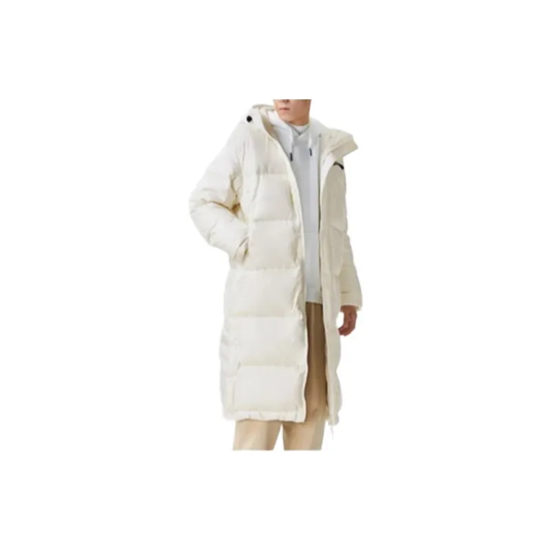 LiNing Sports Basketball Collection Down Jacket Winter Men's White-3