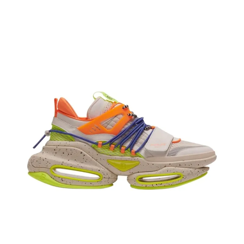 BALMAIN B-Bold Low-Top Casual Shoes Men's Multicolor-1