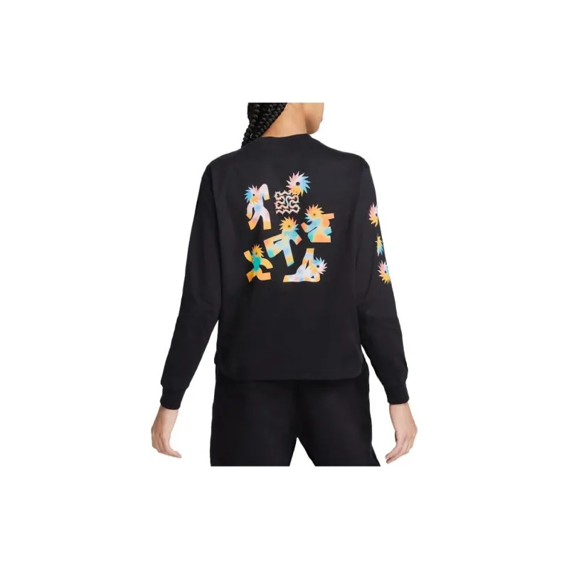 Nike T-Shirts Women's Black-2