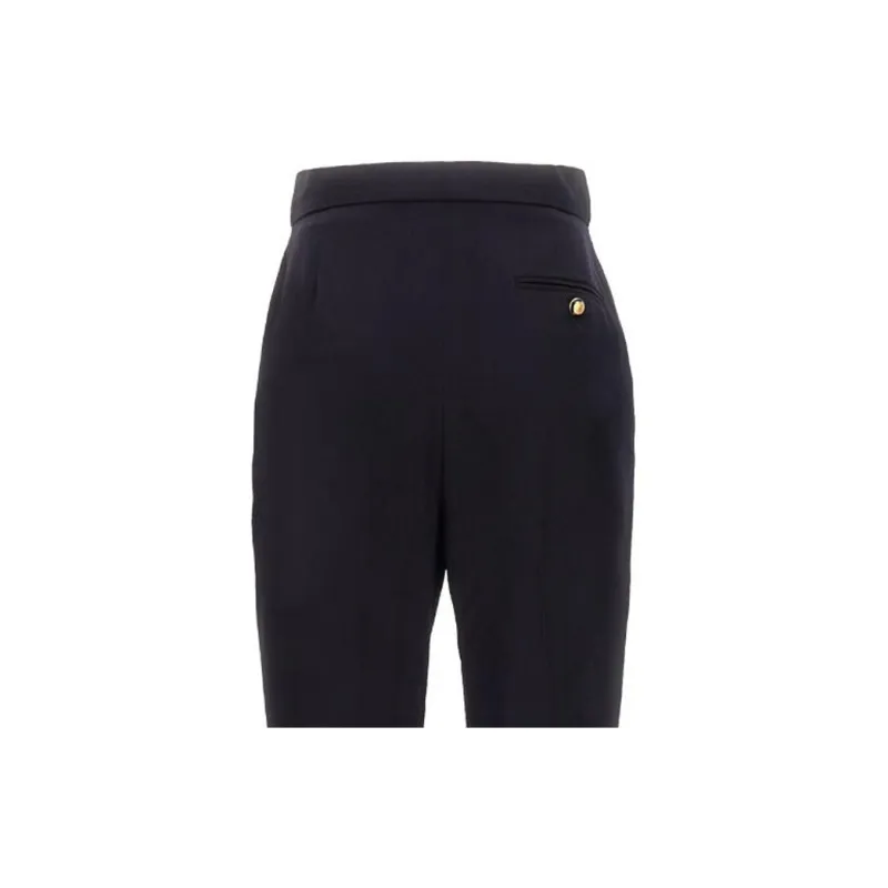 Alexander McQueen High Waist Cropped Trousers-3
