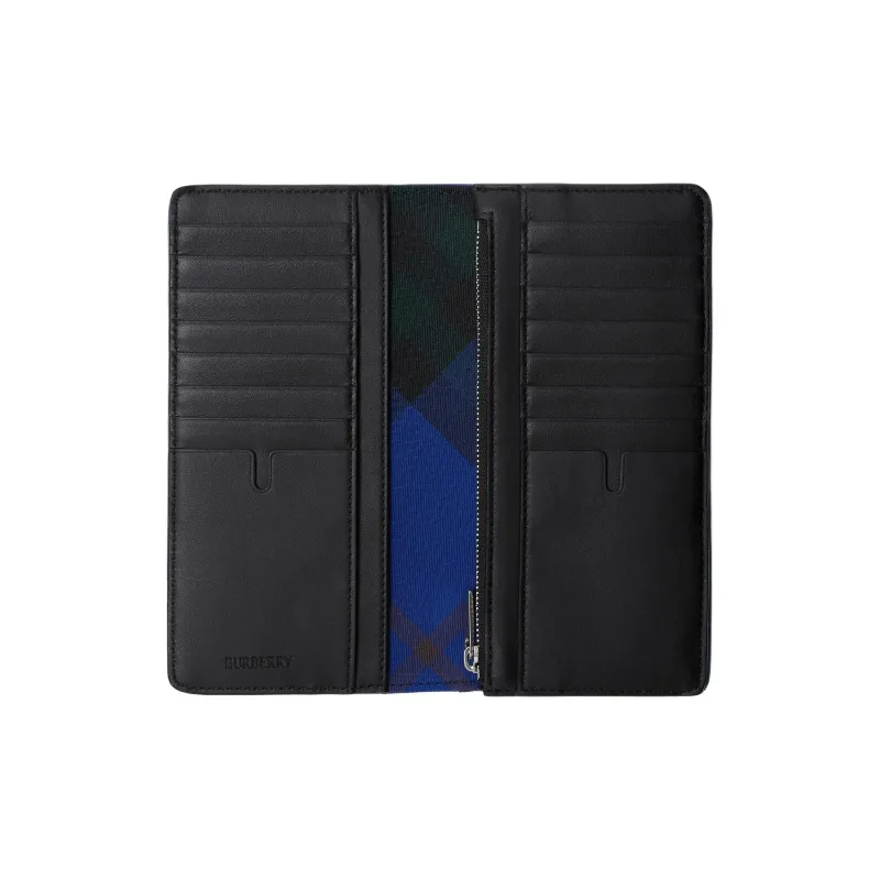 Burberry HERITAGE Series Calfskin Wallet Men's Black-2