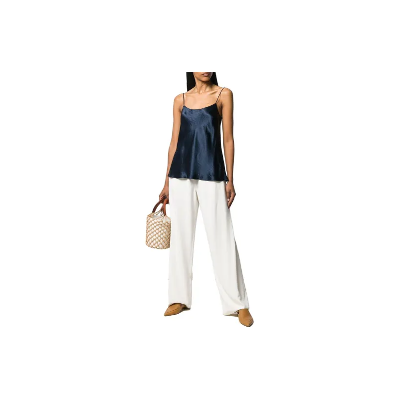 VINCE Beaded trim Top-1