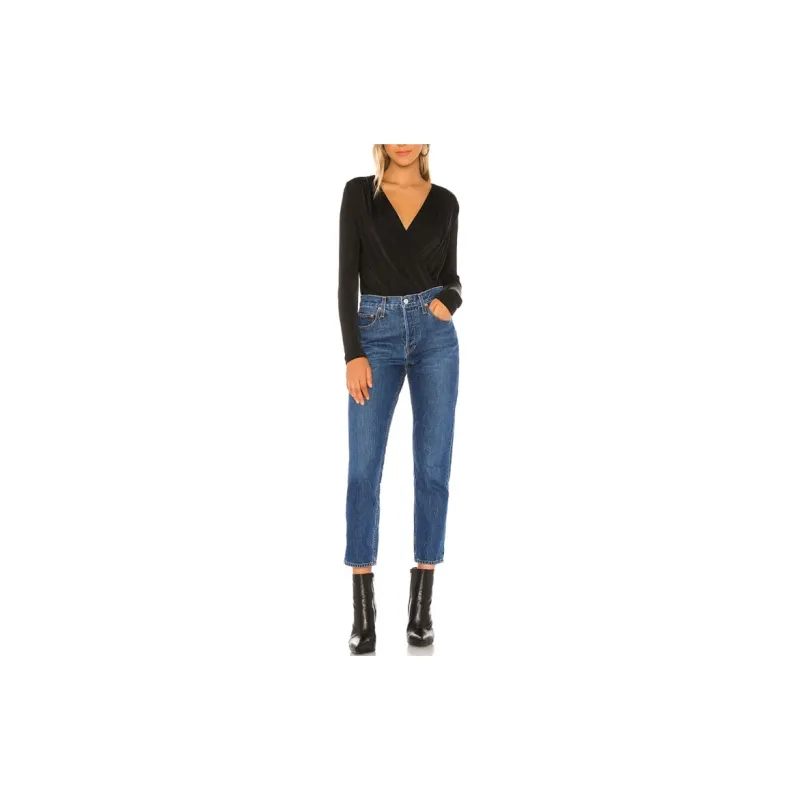 FREE PEOPLE Bodysuits Women's Black-1