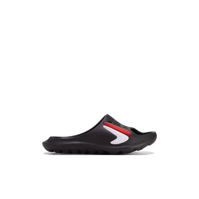 FILA KIDS Slip Resistant Breathable Kids' Slippers Black Kids'-1