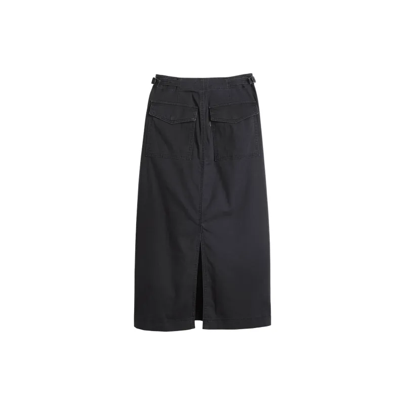Levi’s Casual Long Skirts Women's Black-1