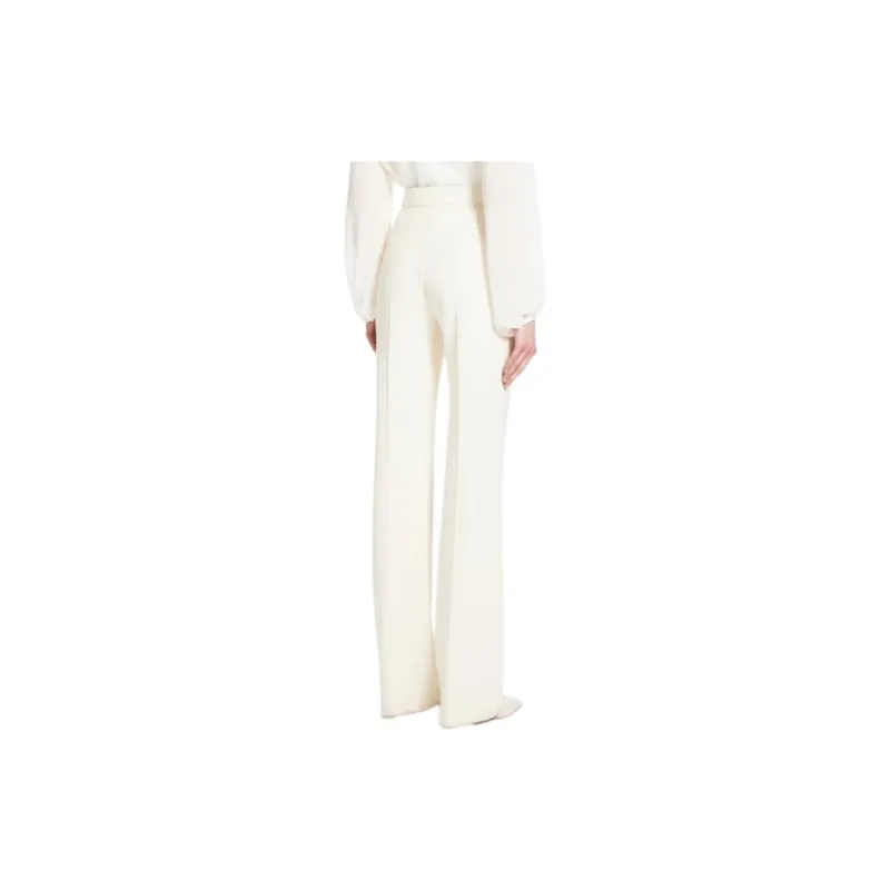 MaxMara Knitted Sweatpants Women's White-3