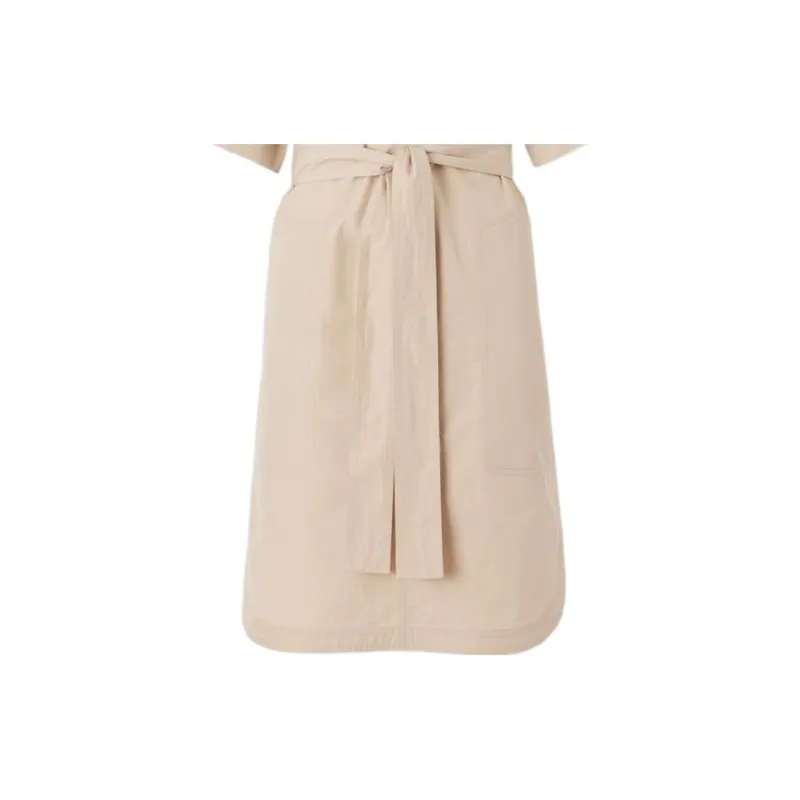 Burberry SS22 Short Sleeved Dress Women's Almond Beige-5