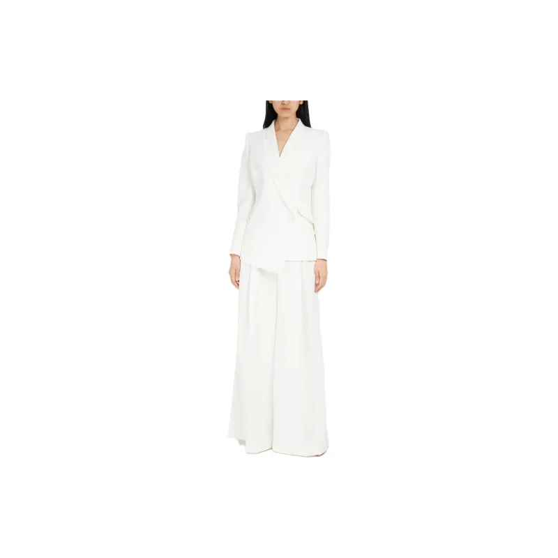 Alexander McQueen Asymmetric Single-Breasted Blazer-2