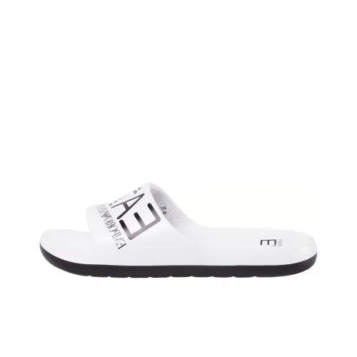 EMPORIO ARMANI EA7 Slide Slippers Women's White