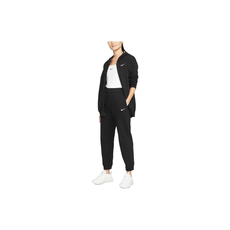Nike Knitted Sports Pants Women's Black-2