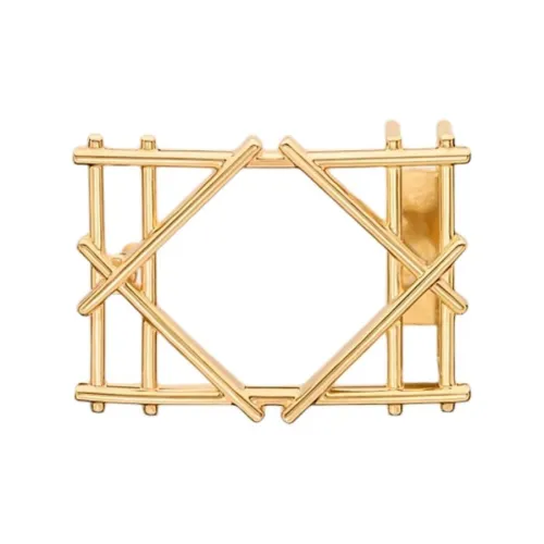 TORY BURCH Brass Earrings Womens Gold
