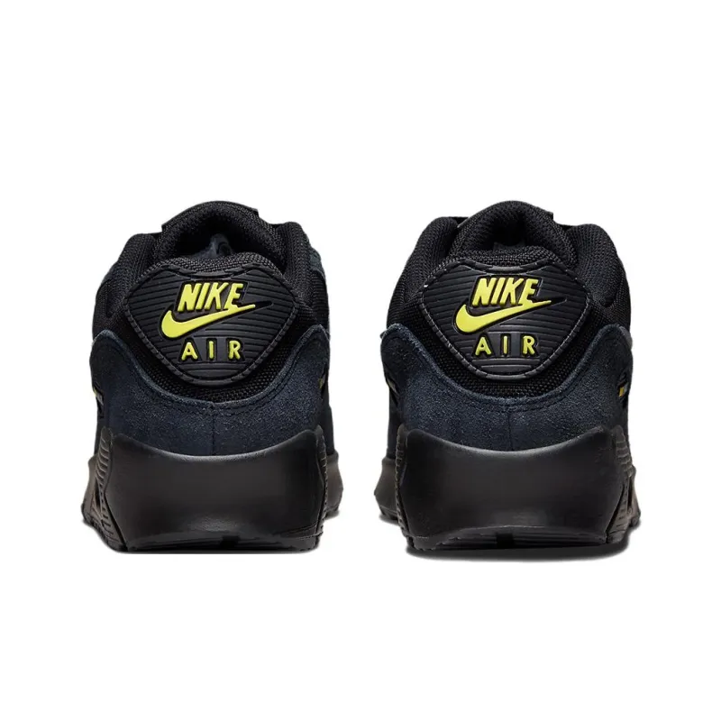 Nike Air Max 90 Black Yellow GS-4