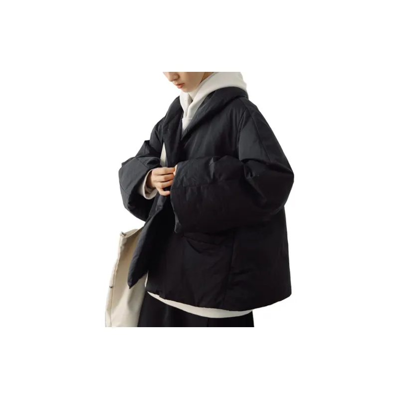STILL WALKING Puffer Jackets Women's Black-7
