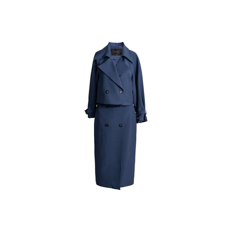 ROEYSHOUSE Skirt Set Women's Dark Blue-1