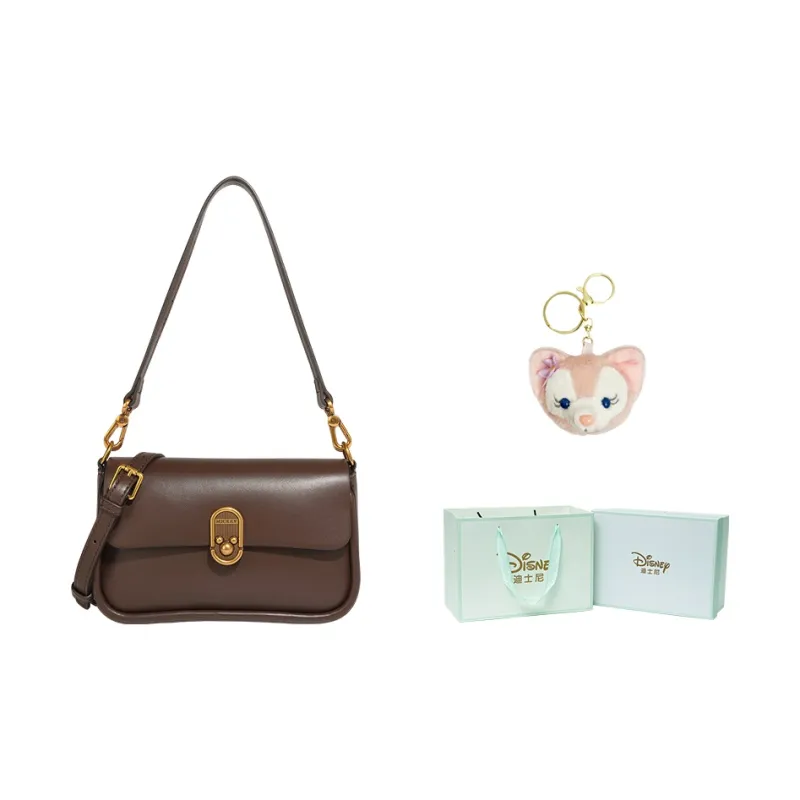 Disney Mickey Series PU Leather Crossbody Bag Regular Women's Brown-20