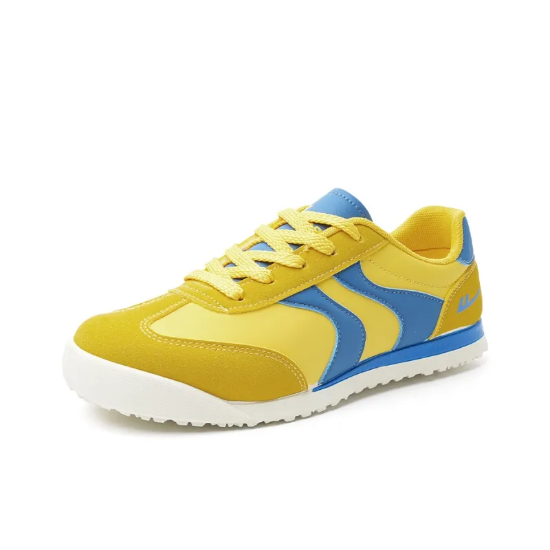 Warrior Warrior De Training Shoes Lightweight Low Top Casual Shoes Women's Yellow Royal Blue 1.0-1