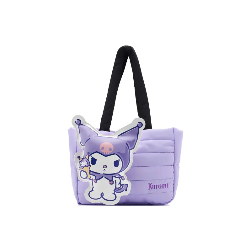 Sanrio Kulomi Polyester Tote Bag Shoulder Bag Regular Women's Purple-0
