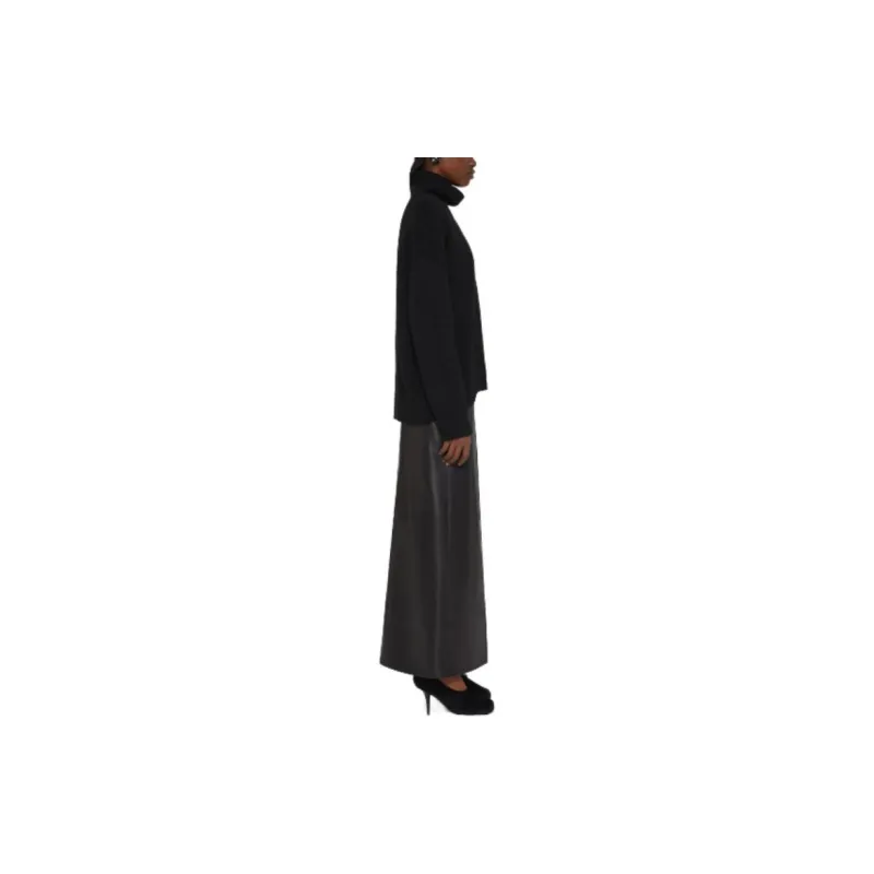 Givenchy Long Rolled Neck Sweater 'Black'-1