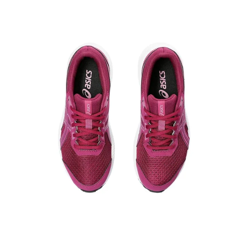Asics Gel-Contend 8 Anti-Slip And Wear-Resistant Lightweight Low-Top Kids' Running Shoes Red Purple Teenagers-2