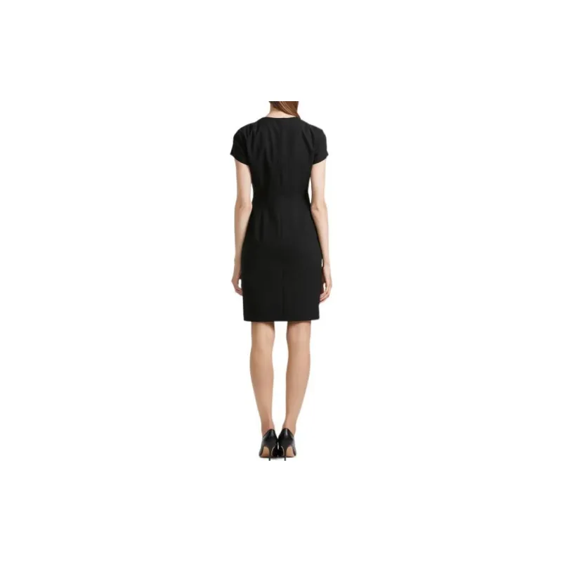 THEORY Short-Sleeved Dresses Women's Black-2