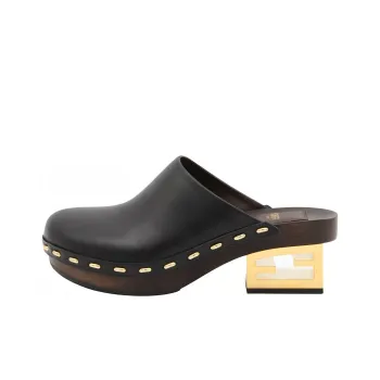 Stuart Weitzman/SW Wrap-toe Slippers Women's Black