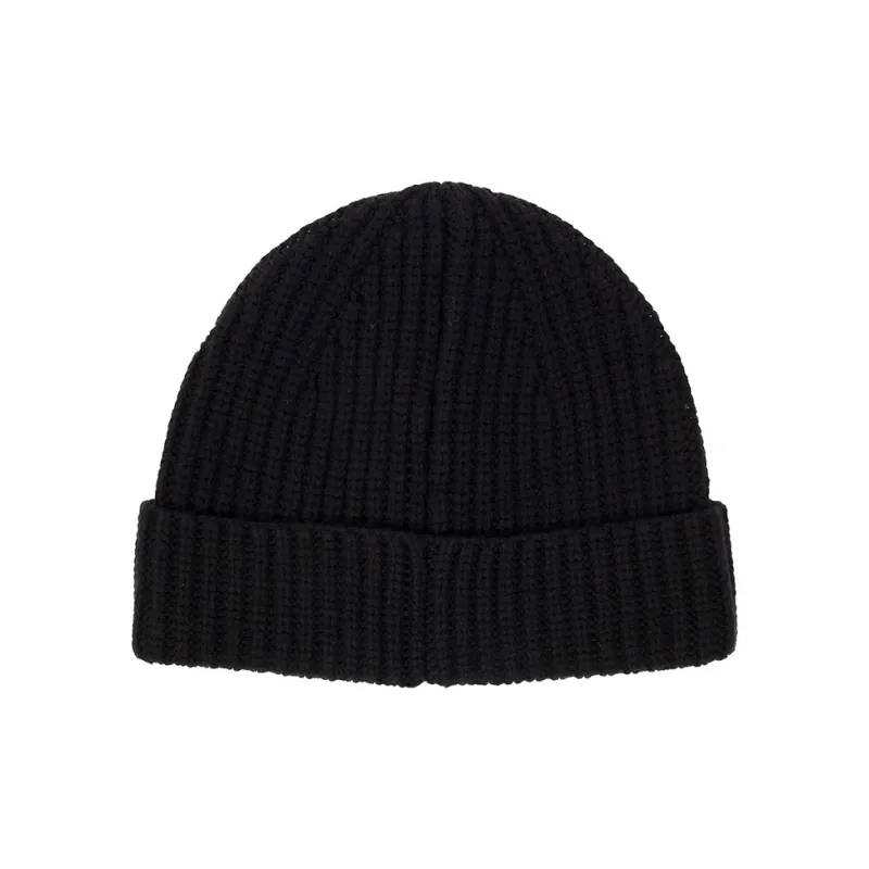 ETRO Folded Edge Ribbed-Knit Beanie-1