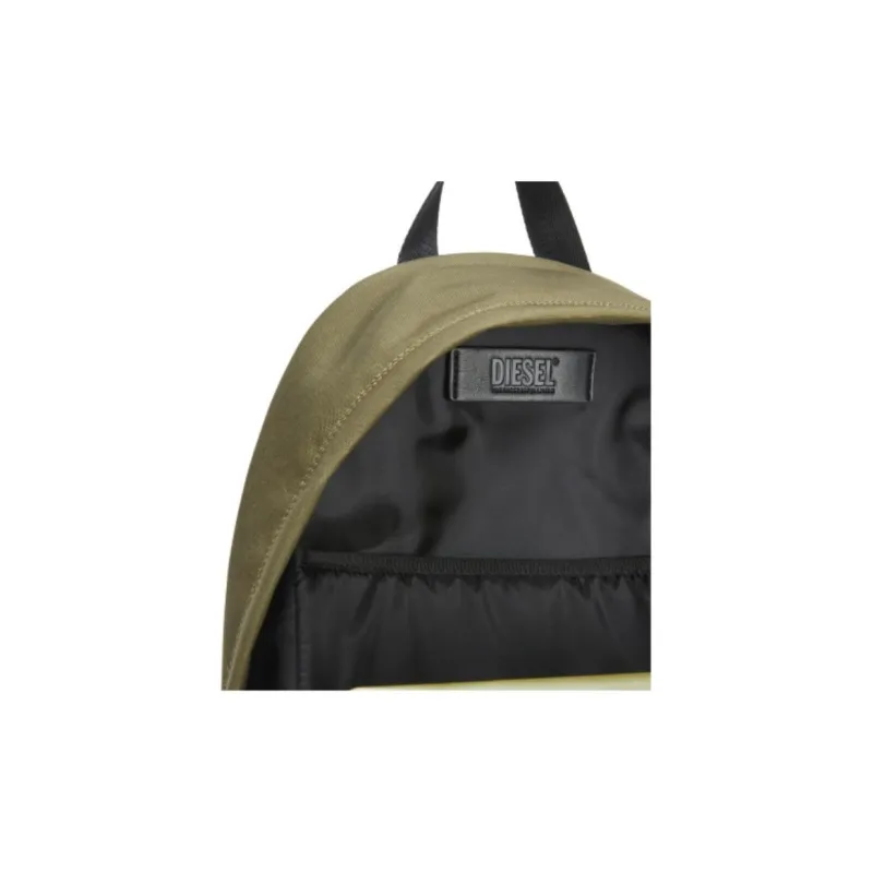 DIESEL Canvas Backpack Men's Army Green-4