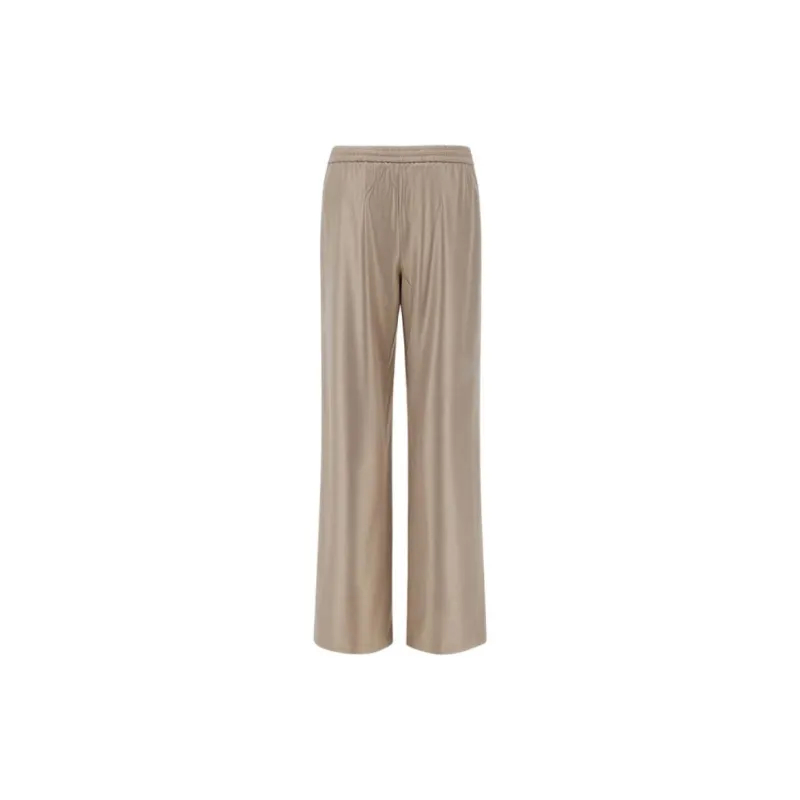 HERNO Drawstring Laminated Trousers-1