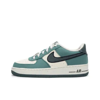 Nike Air Force 1 Low Coconut Milk Vintage Green GS