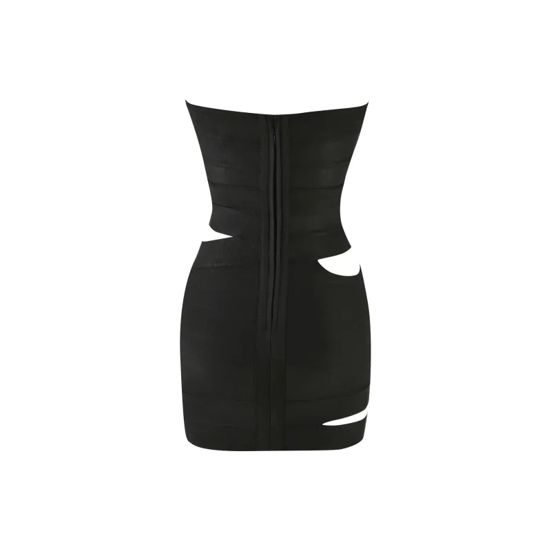 I.AM.GIA FLAVIA MINI DRESS Sleeveless Dress Women's Black-1