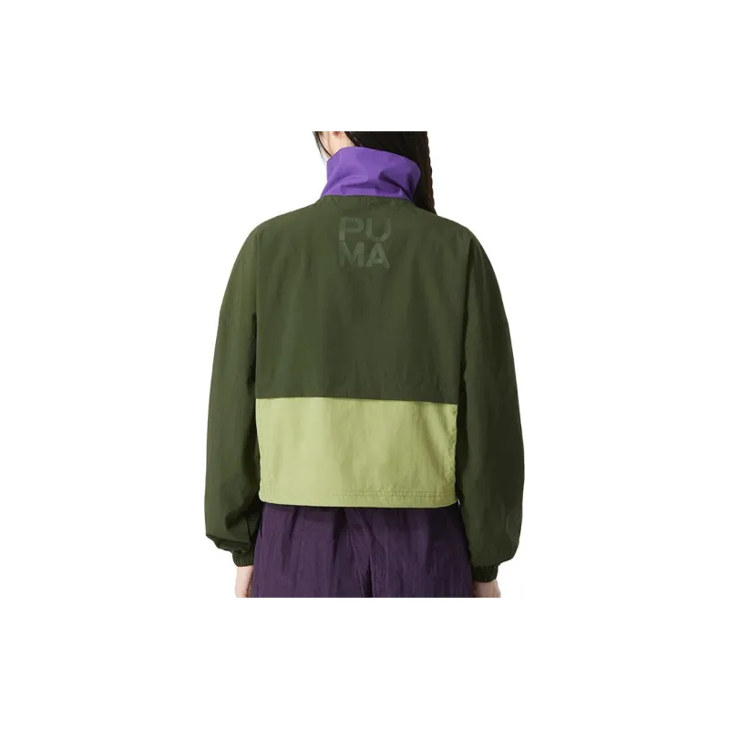 PUMA Jackets Women's Green-4