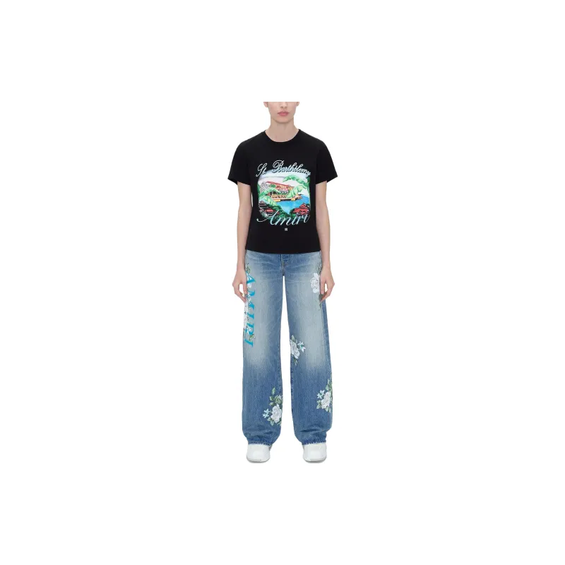 AMIRI T-Shirts Women's Black-1