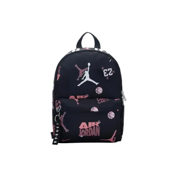 Jordan Polyester Backpack Small Size Unisex Black