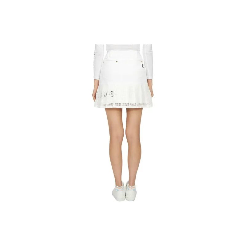 MARK & LONA Casual Short Skirts Women's White-1