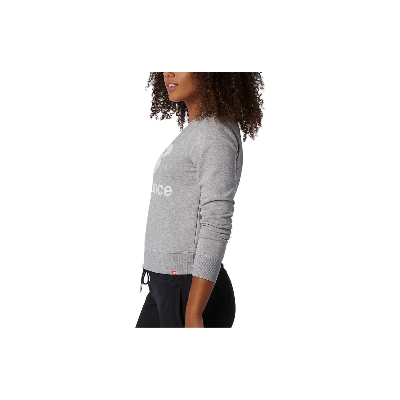 New Balance New Balance Clothing Sweatshirts Women's Light Gray-3