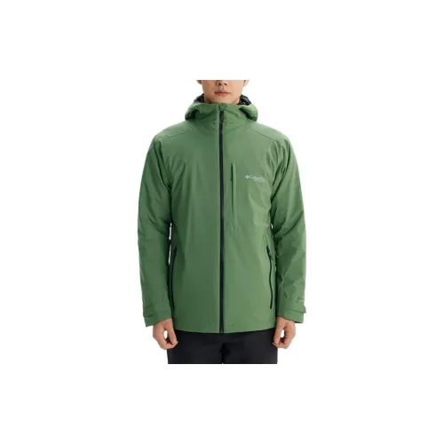 Columbia TITANIUM Windbreaker Jackets Men Green