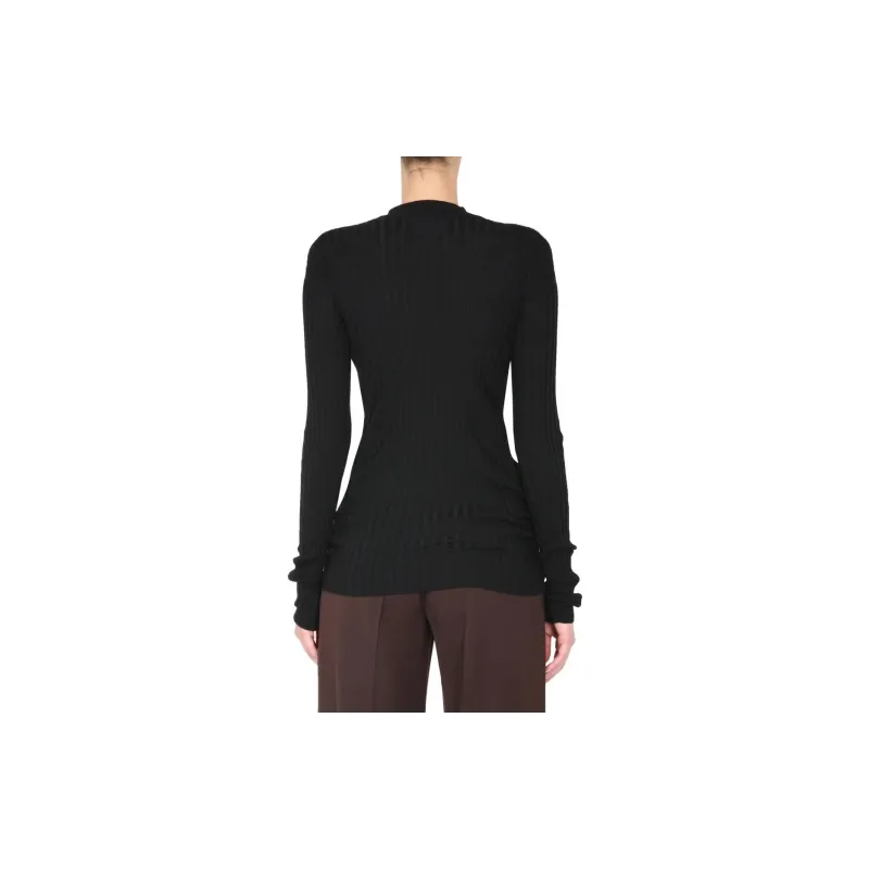 Bottega Veneta Ribbed Knit Sweater-3