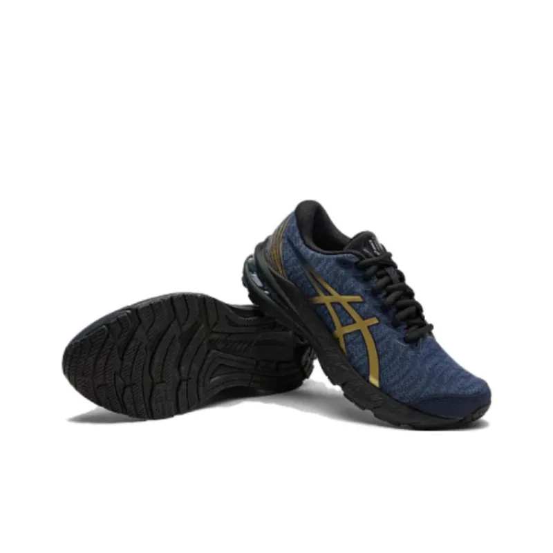 Asics GT 2000 11 Cushioning Breathable Low Top Kids' Running Shoes Blue Black Teenagers-4