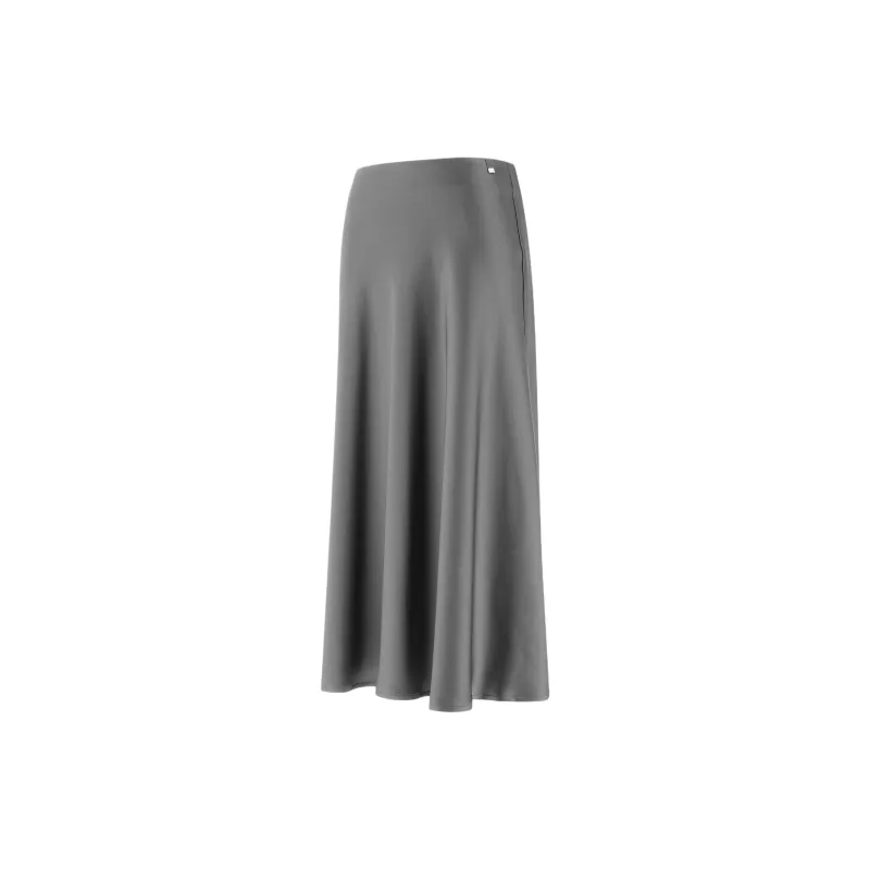 HERNO Satin Midi Skirt-2