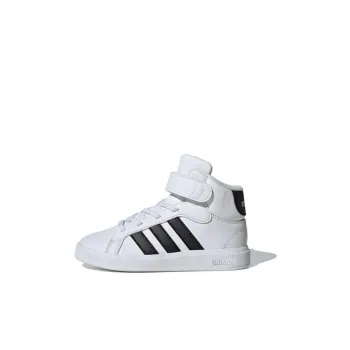 adidas Grand Court   Mid K 'White Black'