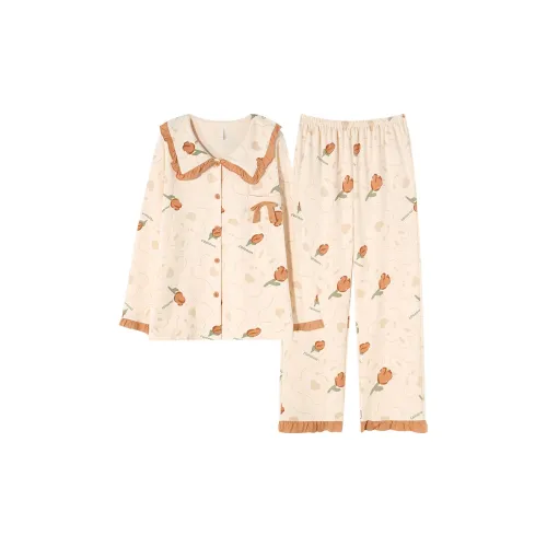 William Pajama Set Women's Apricot